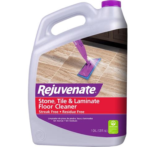 Rejuvenate 128 oz. Stone Tile and Laminate Floor Cleaner-RJ128STLFC ...