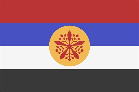 Manchukuo flag redesign. : r/vexillology