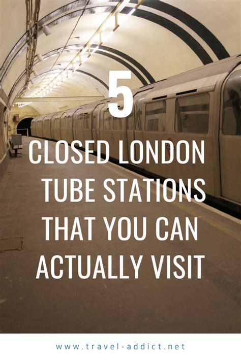 Disused Tube Station Tours by Hidden London | Travel Addict