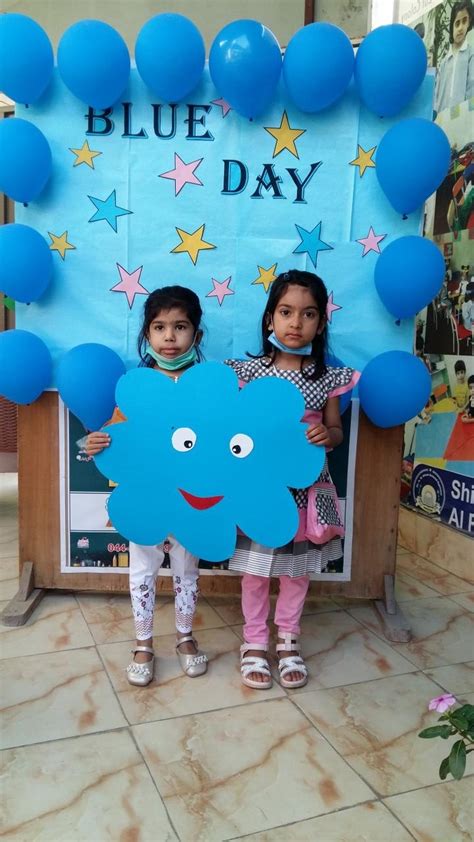 Blue Colour Day Activity | Dr A.Q. Khan School & College