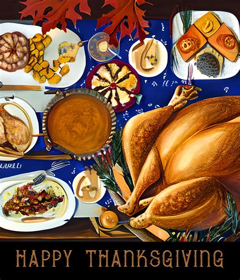 Thanksgiving Dinner Art Free Stock Photo - Public Domain Pictures