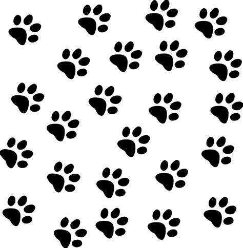 Pictures Of Paw Prints - ClipArt Best