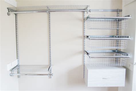 Rubbermaid Fasttrack Closet Shelves | Dandk Organizer