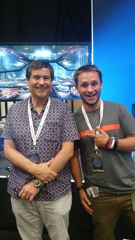 Meeting our lord and saviour, David Braben after the horizons ...