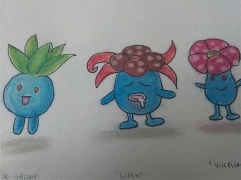 Oddish evolution Pokemon by hcondon on DeviantArt