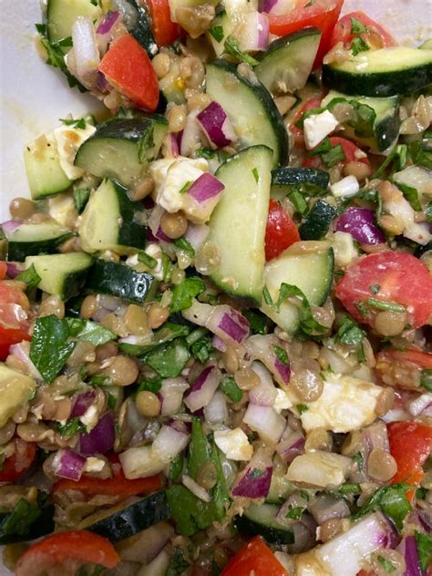 LENTIL SALAD – Kitch Me Now