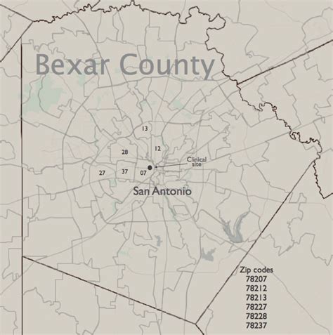 Map Of Bexar County Texas - Alaine Leonelle