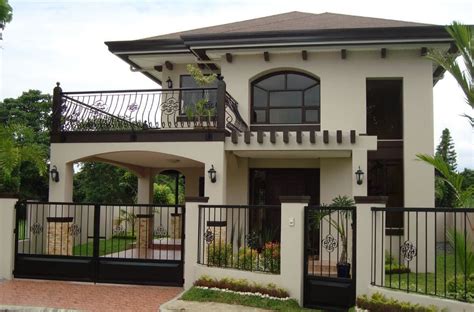 Casa Colonial moderna ⭐ | Simple house design, 2 storey house design ...