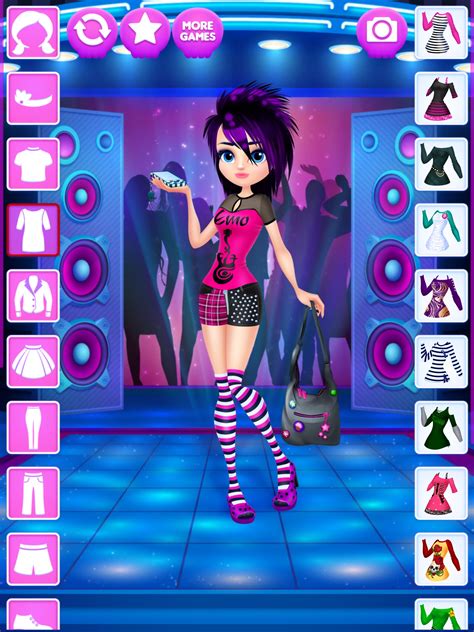 Emo Dress Up Games - BEST GAMES WALKTHROUGH