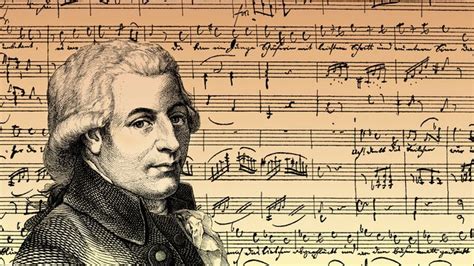 Mozart Composing Music