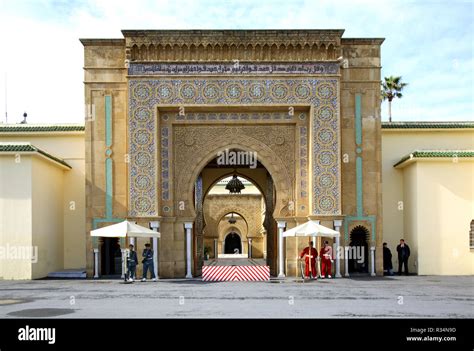 Royal Palace in Rabat. Morocco Stock Photo - Alamy