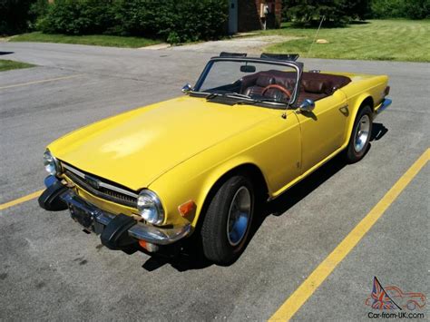 1974 Triumph TR6 TR-6 Convertible 2-Door 2.5L V6 , No Reserve