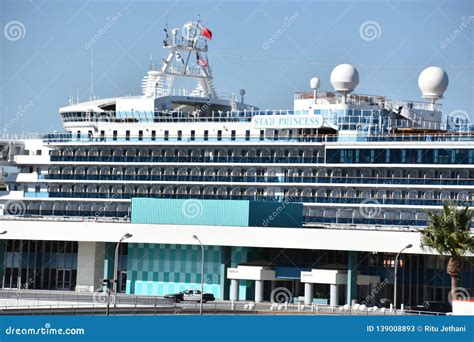 Star Princess Cruise Ship editorial stock photo. Image of fair - 139008893