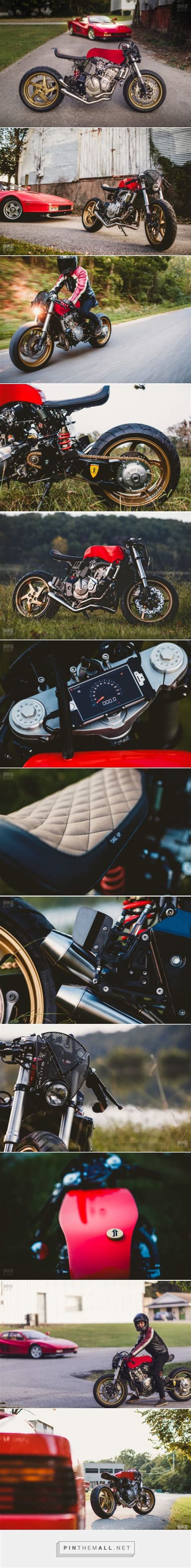 Rosso Corsa: A Honda Cafe Racer Inspired by a Ferrari | Bike EXIF ...