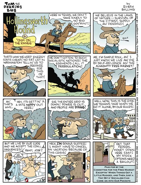 Tom the Dancing Bug by Ruben Bolling for February 26, 2021 | GoComics ...