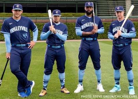 Chicago Cubs Reveal New ‘Wrigleyville’ Nike City Connect Uniforms ...