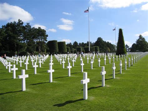 Normandy American Cemetery and Memorial | American cemetery, Normandy ...