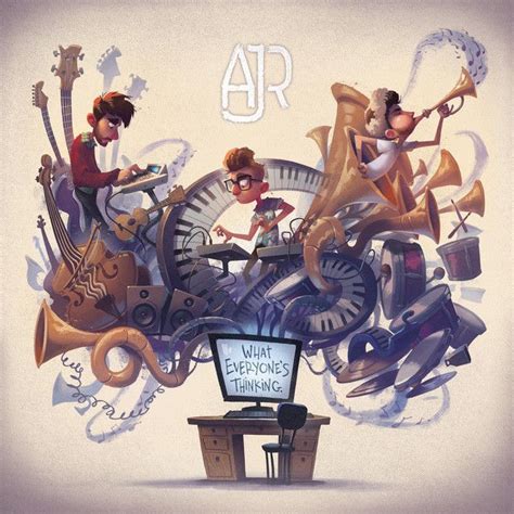 AJR - Weak | Music artists, Album covers, Music bands