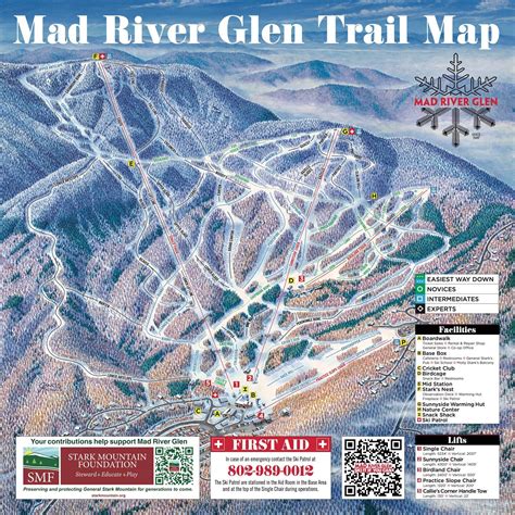 Mad River Glen Trail Map | OnTheSnow