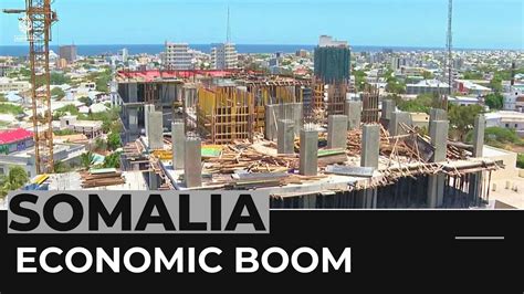 Mogadishu skyline transformed in Somalia development boom - YouTube