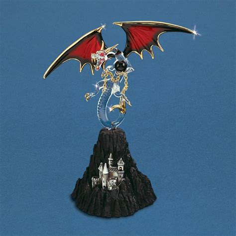 Amazon.com: Glass Baron Black Magic Dragon Figurine : Home & Kitchen