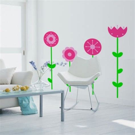 flower garden_wall sticker Flower Wall Stickers, Vinyl Wall Stickers ...