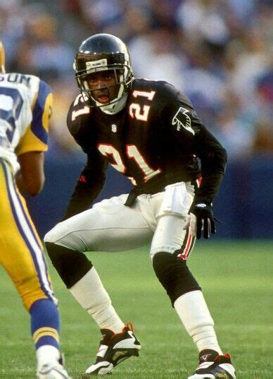 Deion "Prime Time" Sanders | Falcons football, Atlanta falcons players ...