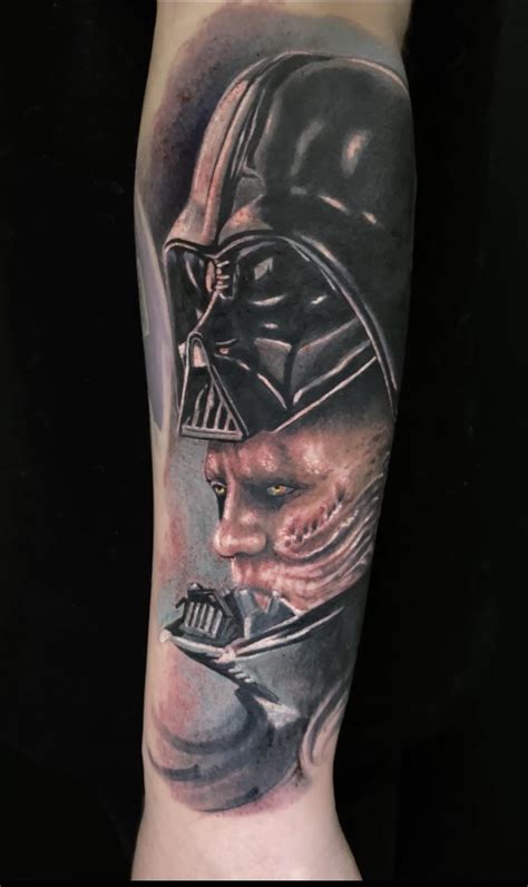 Darth Vader helmet removal piece : r/StarWarsTattoo