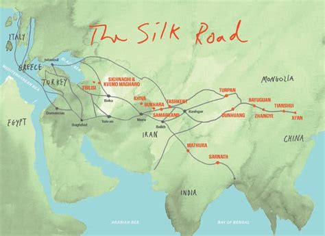 Spread Of Buddhism Silk Road