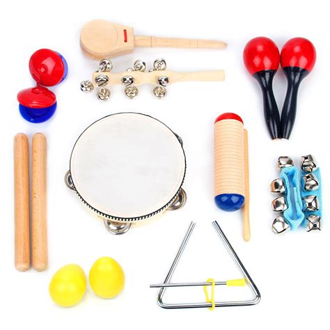 Musical Instruments Set of 16 PCS by Boxiki Kids. Rhythm & Musical Toys ...