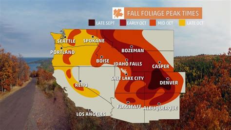 Fall Foliage Finder - Following Fall - California Fall Color Map 2017 ...