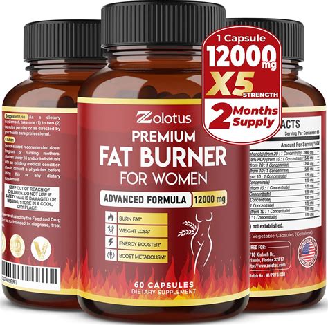 Amazon.com: Premium Weight Loss Pills for Women, The Best Belly Fat ...