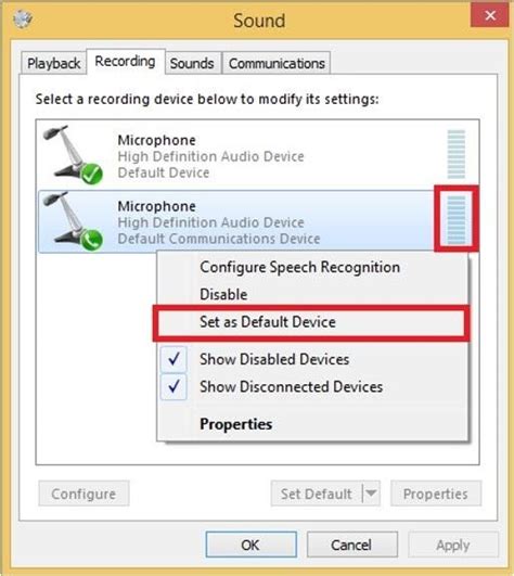 Microphone not picking up audio - myeroom