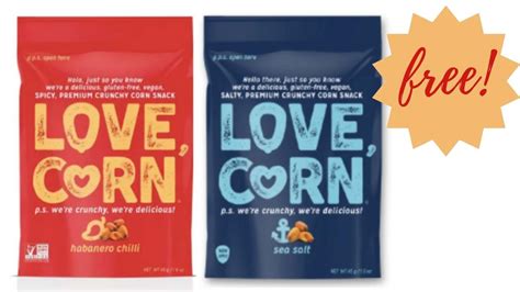 FREE Love Corn Snacks at Kroger Using Mobile Stacking Deals :: Southern ...