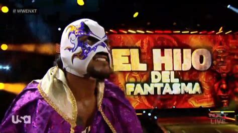 El Hijo Del Fantasma Debut NXT Extrance (22-04-20) - YouTube