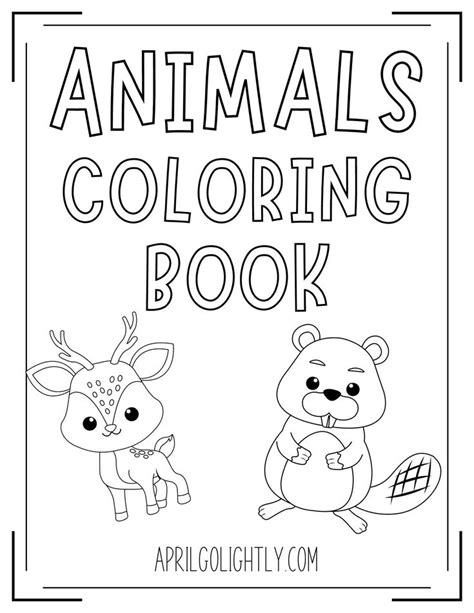 Animal Coloring Book [Video] in 2021 | Coloring books, Coloring pages ...