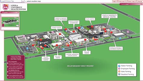 Loyola University Medical Center Interactive Map