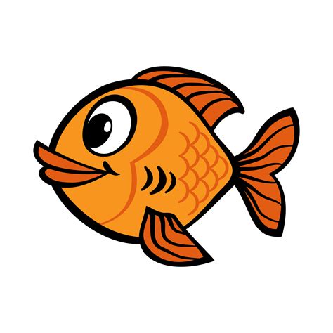 Goldfish cartoon vector icon 547710 Vector Art at Vecteezy