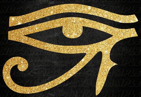 Egyptian Printable Eye of Horus Hieroglyph Art Wall | Etsy