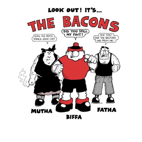 Look Out It's The Bacons T Shirt | T Shirts from More T Vicar