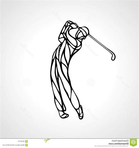 Golf Club Silhouette Vector at Vectorified.com | Collection of Golf ...