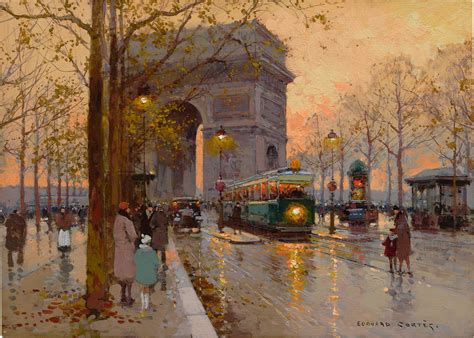 EDOUARD CORTÈS | ARC DE TRIOMPHE AND AVENUE FRIEDLAND | European ...