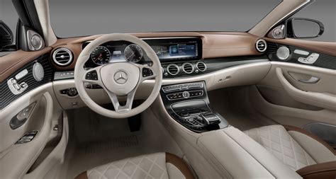 2017 Mercedes-Benz E-Class Dashboard Shown at CES