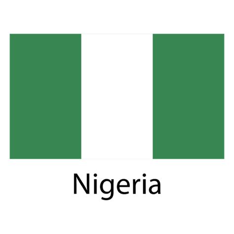 Nigeria national flag - Transparent PNG & SVG vector file