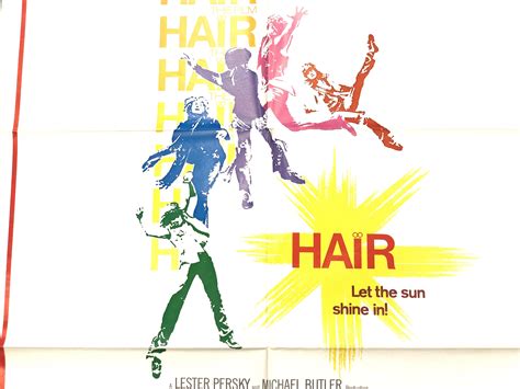 Lot - 1979 "HAIR" MOVIE POSTER