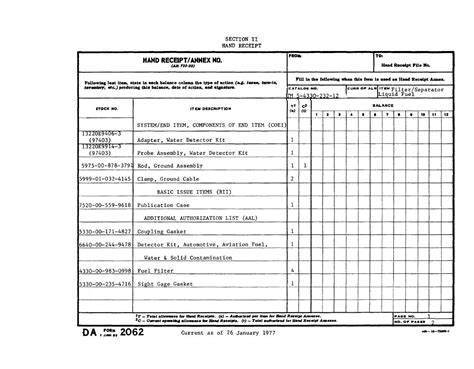 DA FORM 2062 FILLABLE PDF