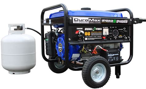 DuroMax XP4400EH Hybrid Portable Dual Fuel Propane / Gas Camping RV ...