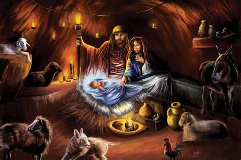 Jesus Birth Christmas Wallpapers - Wallpaper Cave