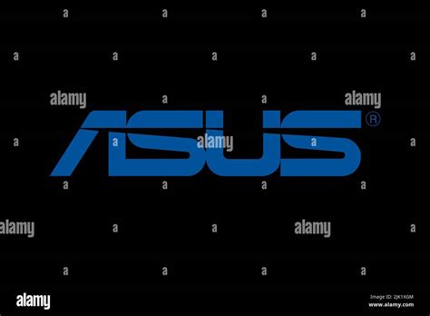 Asus, Logo, Black background Stock Photo - Alamy