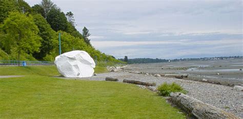 The Great White Rock – White Rock, British Columbia - Atlas Obscura